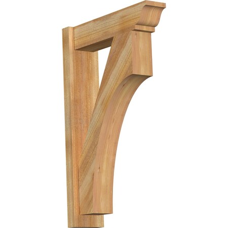 Westlake Rough Sawn Traditional Outlooker, Western Red Cedar, 6W X 22D X 34H